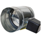 6" ROUND MOTORIZED DAMPER 24V - N/O POWER CLOSED