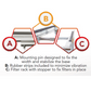 AIR HANDLER STAND - W:16-26" x H:24" x D:26"