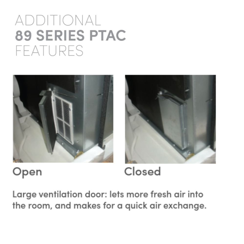 PTAC COOLING + HEAT PUMP UNIT