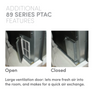 PTAC COOLING + HEAT PUMP UNIT