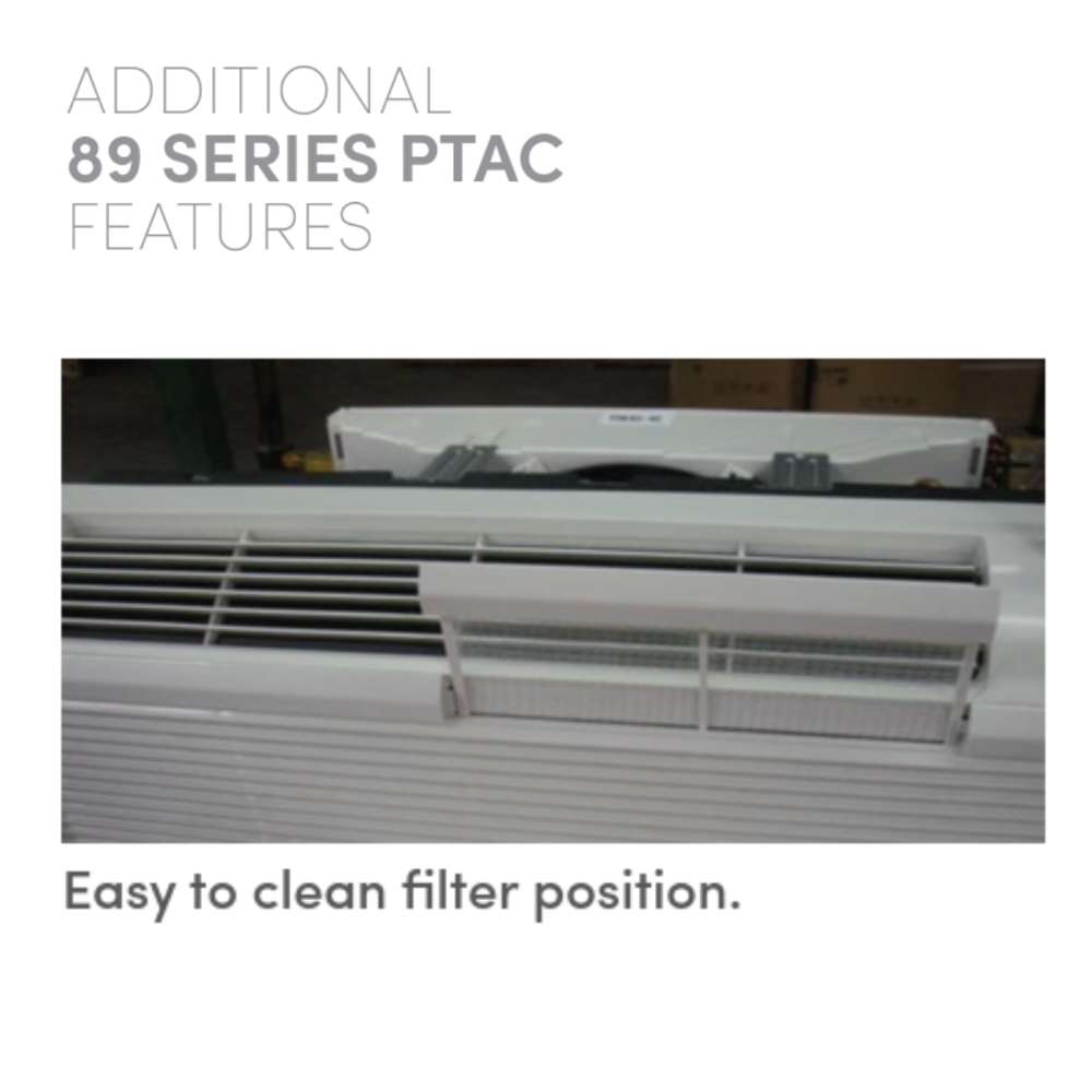 PTAC COOLING + HEAT PUMP UNIT