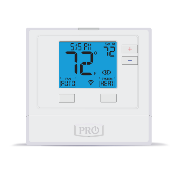 PROGRAMMABLE THROUGH APP - 1H/1C SINGLE STAGE W/ 4" DISPLAY  - HARDWIRE ONLY