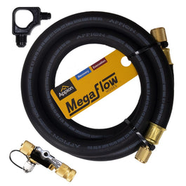 MEGAFLOW BASICS 1/2" HOSE EVACUATION KIT WITH 1/4" VALVE CORE TOOL