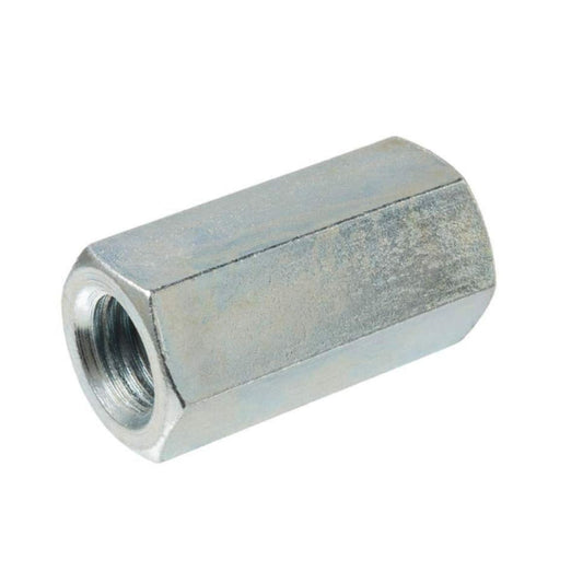 1/2" HEX COUPLING NUT - BOX OF 10