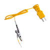 K-TYPE THERMOCOUPLE W/ ALLIGATOR CLIP