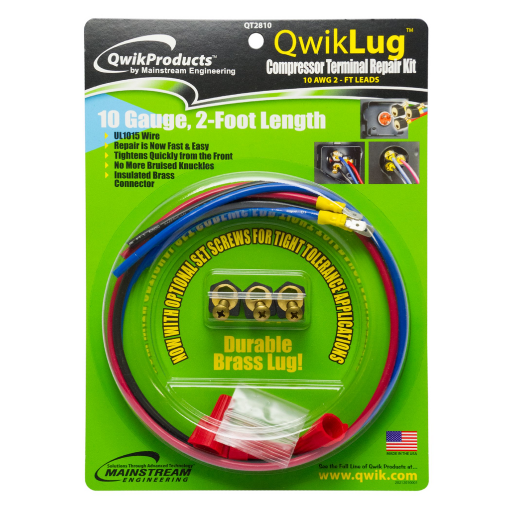 3 TERMINAL REPAIR LUGS - 10AWG WITH 2' LEADS AND NUT CONNECTION – A&R ...