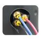 QWIKLUG COMPRESSOR TERMINAL REPAIR KIT - 3 TERMINAL REPAIR LUGS - 10AWG WITH 2' LEADS AND NUT CONNECTION
