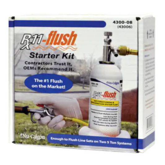 STARTER KIT - 1 LB. RX11 FLUSH KIT W/ GUN HOSE VALVE