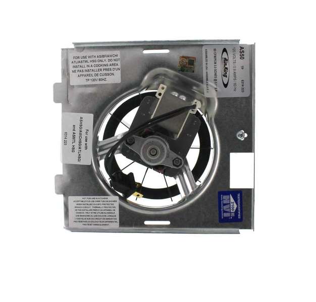 EXHAUST FAN - MOTOR, BLOWER ASSEMBLY & GRILL - ONLY AS50