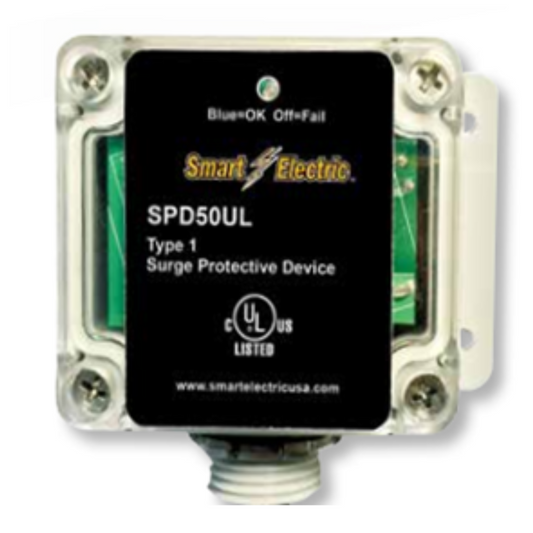 SURGE PROTECTIVE DEVICE, UL TYPE 1, SPD, DISC: 10KA, PTMOV, SCCR: 200KA