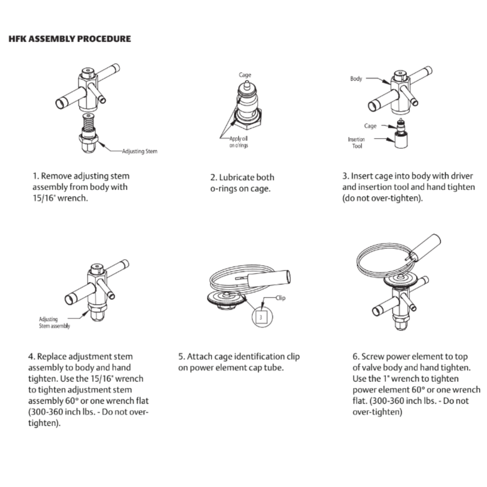 CAGE CODE 2 - HF SERIES VALVE CAGE KIT – A&R Supply - Air Conditioning ...