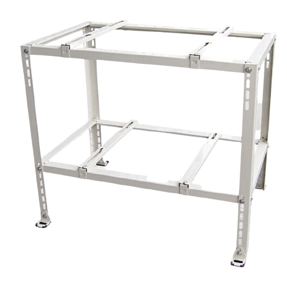 TWO CONDENSING UNIT STAND - W:35-7/16" X D: 47-1/4" X H:19-11/16"