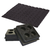 ISO-CUBE PADS - 4"X4" X 3/4 - 12/PC