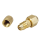 UNION WITH 1/4" MALE FLARE x 1/4" ACCESS W/CORE REMOVER