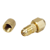 UNION WITH 1/4" MALE FLARE x 1/4" ACCESS W/CORE REMOVER