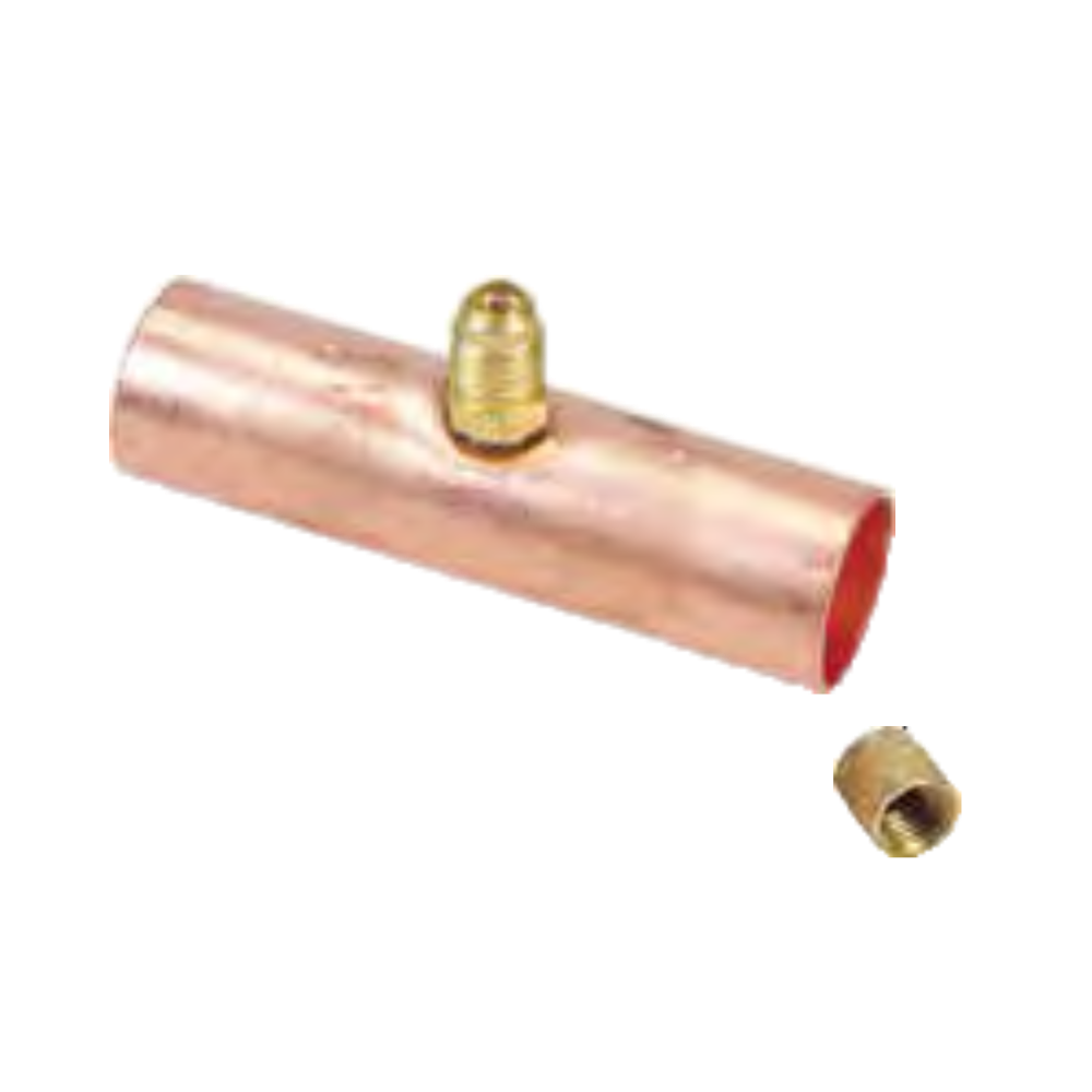 5/8" O.D. x TUBEx 1/4" MALE FLARE ACCESS ON BRANCH