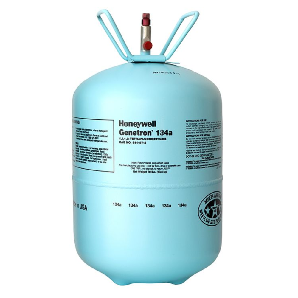 REFRIGERANT GAS - GENETRON®134A (R-134A) - HVAC 30LB CYLINDER