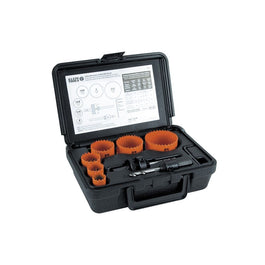BI-METAL HOLE SAW KIT - 8-PIECE - A&R Supply - Air Conditioning & Refrigeration Wholesaler - KLEIN TOOLS