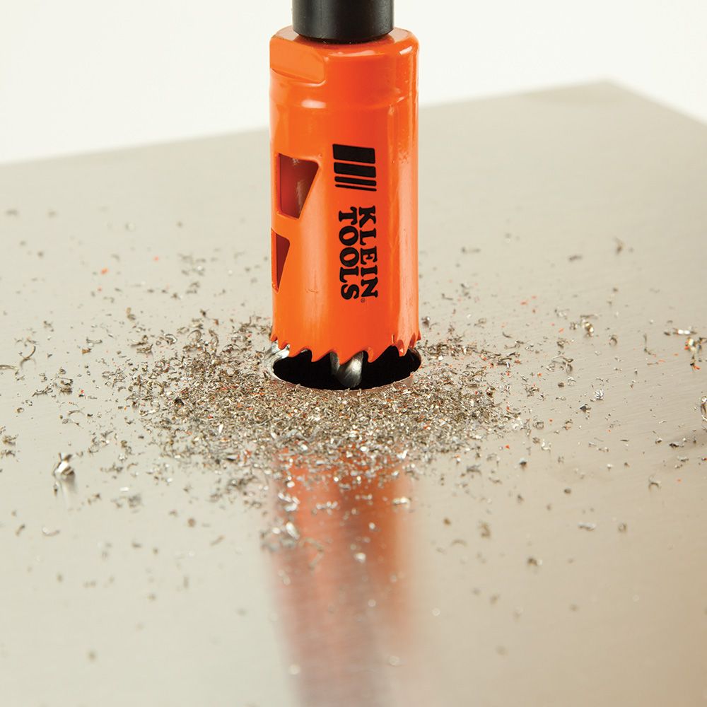 BI-METAL HOLE SAW KIT - 8-PIECE - A&R Supply - Air Conditioning & Refrigeration Wholesaler - KLEIN TOOLS