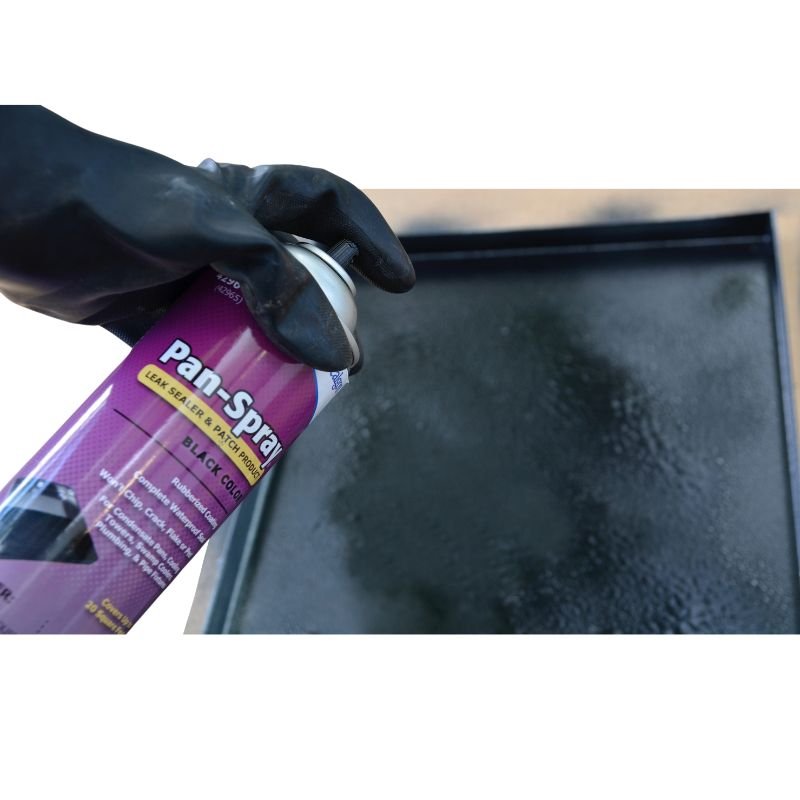 BLACK PAN-SPRAY, AEROSOL 16OZ CAN - A&R Supply - Air Conditioning & Refrigeration Wholesaler - NU-CALGON