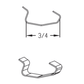 CLEAT METAL FOR "J" & "C" CORNER (W-C CLEAT) - A&R Supply - Air Conditioning & Refrigeration Wholesaler - ELGEN