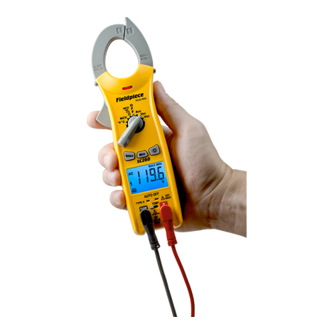COMPACT CLAMP WITH TRUE RMS - CLAMP METER COMPACT - A&R Supply - Air Conditioning & Refrigeration Wholesaler - FIELDPIECE