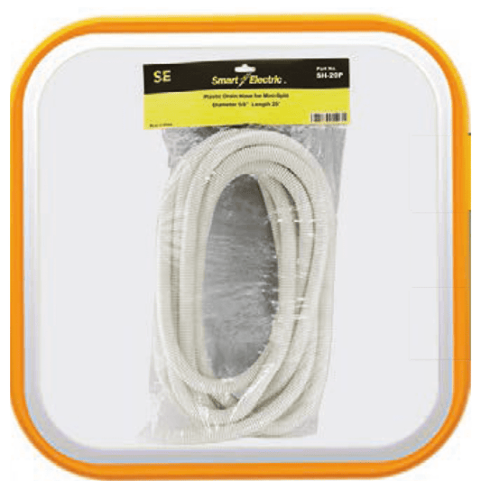 CONDENSATE DRAIN HOSE - (NON INSULATED) D:5/8" X L:20' - A&R Supply - Air Conditioning & Refrigeration Wholesaler - HERCULES