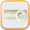 CONDENSATE HOSE WALL SLEEVE D:3" X L:7" - A&R Supply - Air Conditioning & Refrigeration Wholesaler - HERCULES