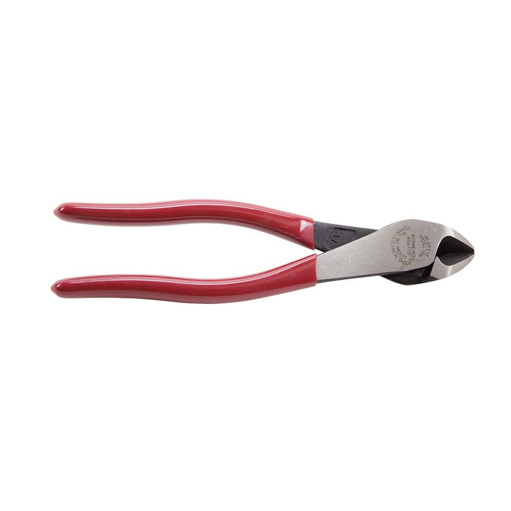 DIAGONAL CUTTING PLIERS, HIGH-LEVERAGE, 8-INCH - A&R Supply - Air Conditioning & Refrigeration Wholesaler - KLEIN TOOLS