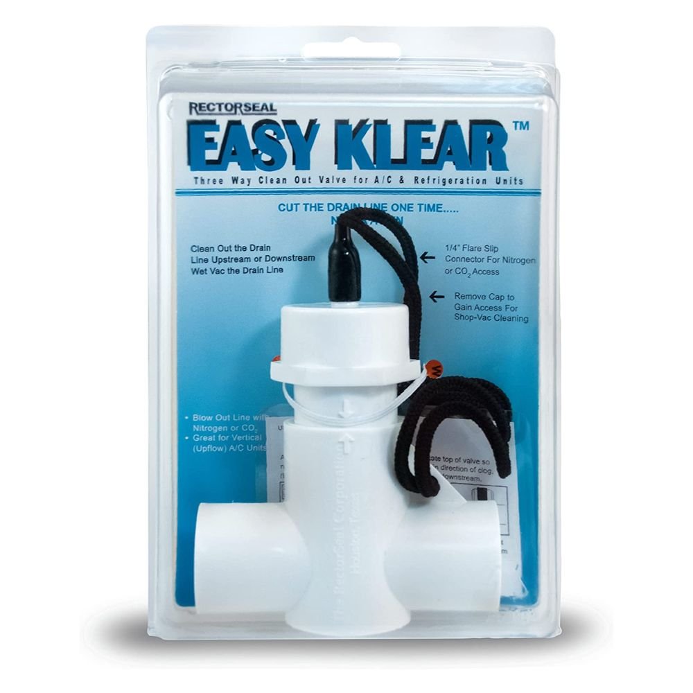 EASY KLEAR 3/4" LINE - 3-WAY CONDENSATE LINE CLEANOUT VALVE - A&R Supply - Air Conditioning & Refrigeration Wholesaler - RECTORSEAL