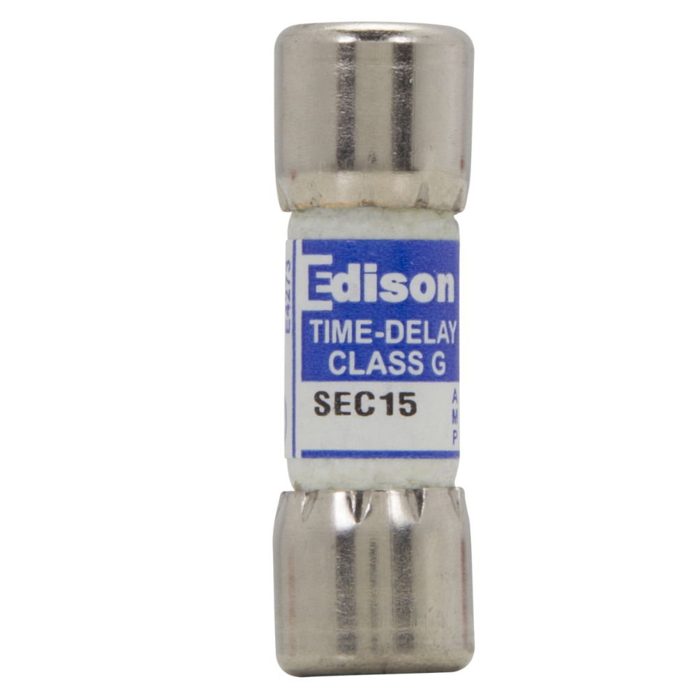 SEC 15 AMP - 600 VOLTS - CLASS G - TIME DELAY FUSE