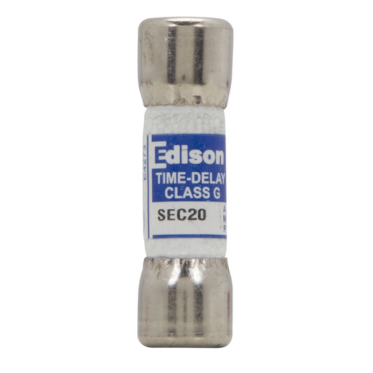 SEC 20 AMP - 600 VOLTS - CLASS G - TIME DELAY FUSE