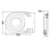 2 TON WATER COOLED CONDENSER COIL