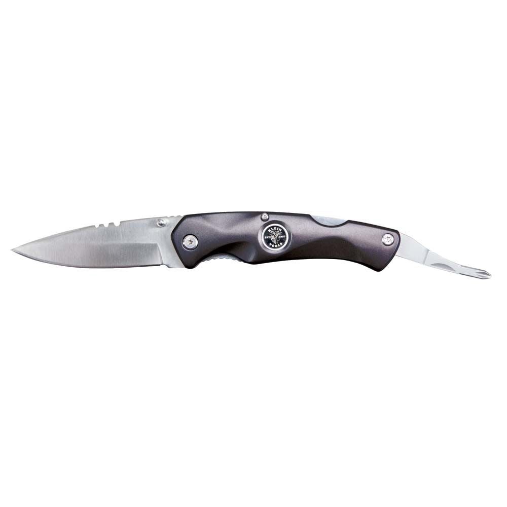 ELECTRICIAN'S POCKET KNIFE W/2 PHILLIPS - A&R Supply - Air Conditioning & Refrigeration Wholesaler - KLEIN TOOLS
