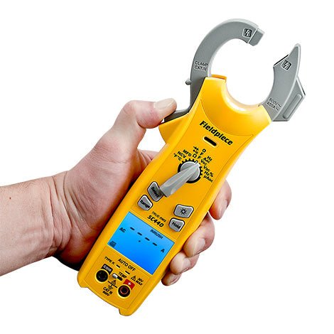ESSENTIAL CLAMP METER - DUAL DISPLAY - A&R Supply - Air Conditioning & Refrigeration Wholesaler - FIELDPIECE