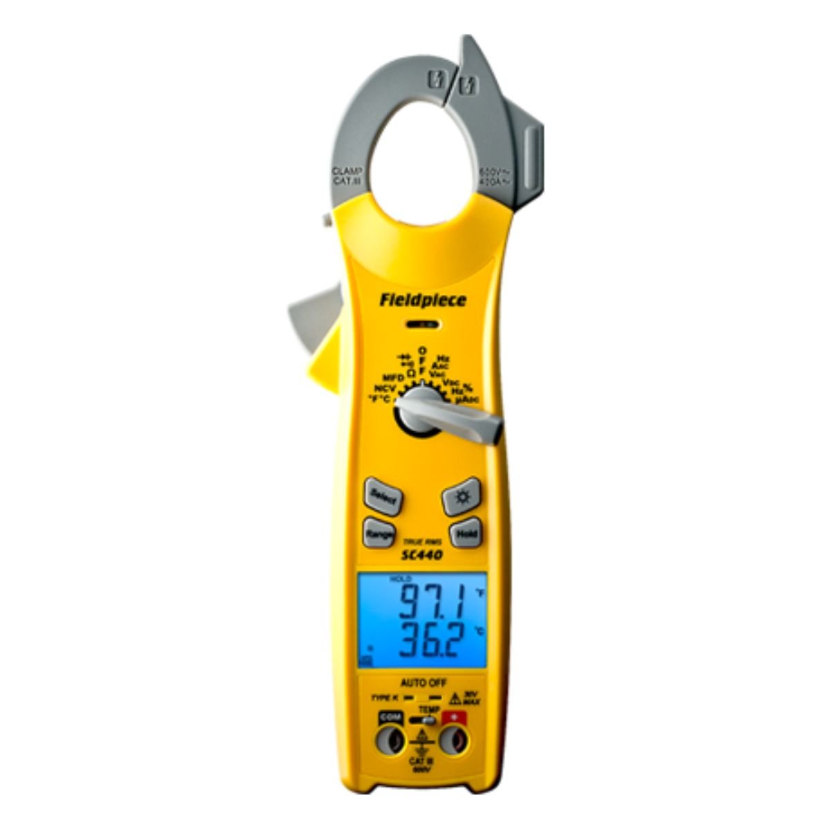 ESSENTIAL CLAMP METER - DUAL DISPLAY - A&R Supply - Air Conditioning & Refrigeration Wholesaler - FIELDPIECE