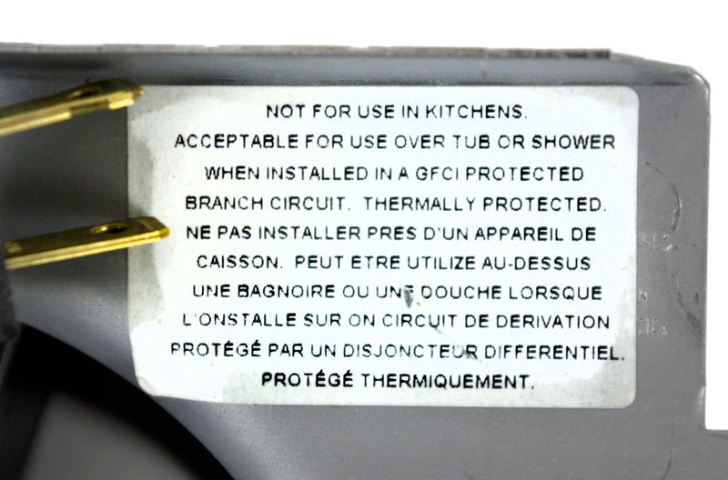 EXHAUST FAN - MOTOR, BLOWER ASSEMBLY & GRILL - ONLY AS50 - A&R Supply - Air Conditioning & Refrigeration Wholesaler - AIR KING