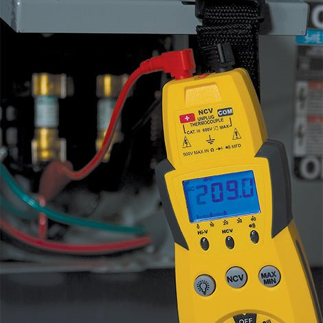 EXPANDABLE TRUE RMS STICK MULTIMETER WITH BACKLIGHT - A&R Supply - Air Conditioning & Refrigeration Wholesaler - FIELDPIECE