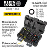 FLIP IMPACT SOCKET SET - 7-PIECE - A&R Supply - Air Conditioning & Refrigeration Wholesaler - KLEIN TOOLS
