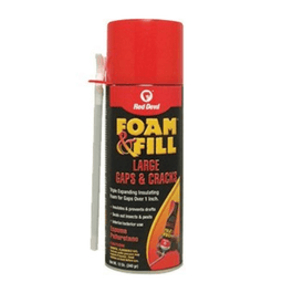 FOAM & FILL TRIPLE EXPANDING FOAM - 12 OZ - A&R Supply - Air Conditioning & Refrigeration Wholesaler - RED DEVIL