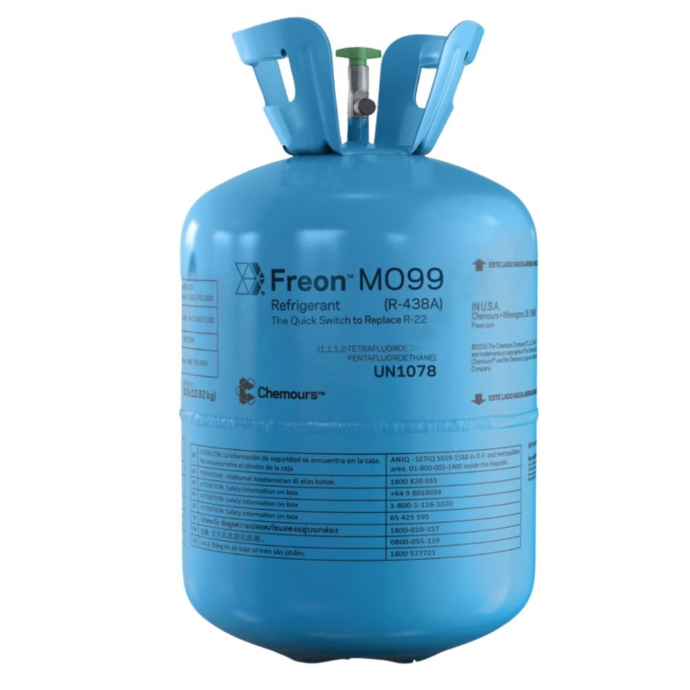FREON™ MO99 (R-438A) 25-LB. DISPOSABLE PACKAGE REFRIGERANT [HFC] - A&R Supply - Air Conditioning & Refrigeration Wholesaler - CHEMOURS