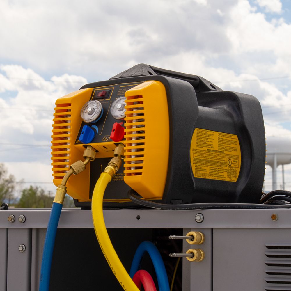 G5TWIN - REFRIGERANT RECOVERY MACHINE WITH AUTOMATIC LIQUID AND VAPOR RECOVERY - A2L COMPATIBLE - A&R Supply - Air Conditioning & Refrigeration Wholesaler - APPION