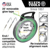 GLOW IN THE DARK FISH TAPE, 20-FOOT - A&R Supply - Air Conditioning & Refrigeration Wholesaler - KLEIN TOOLS