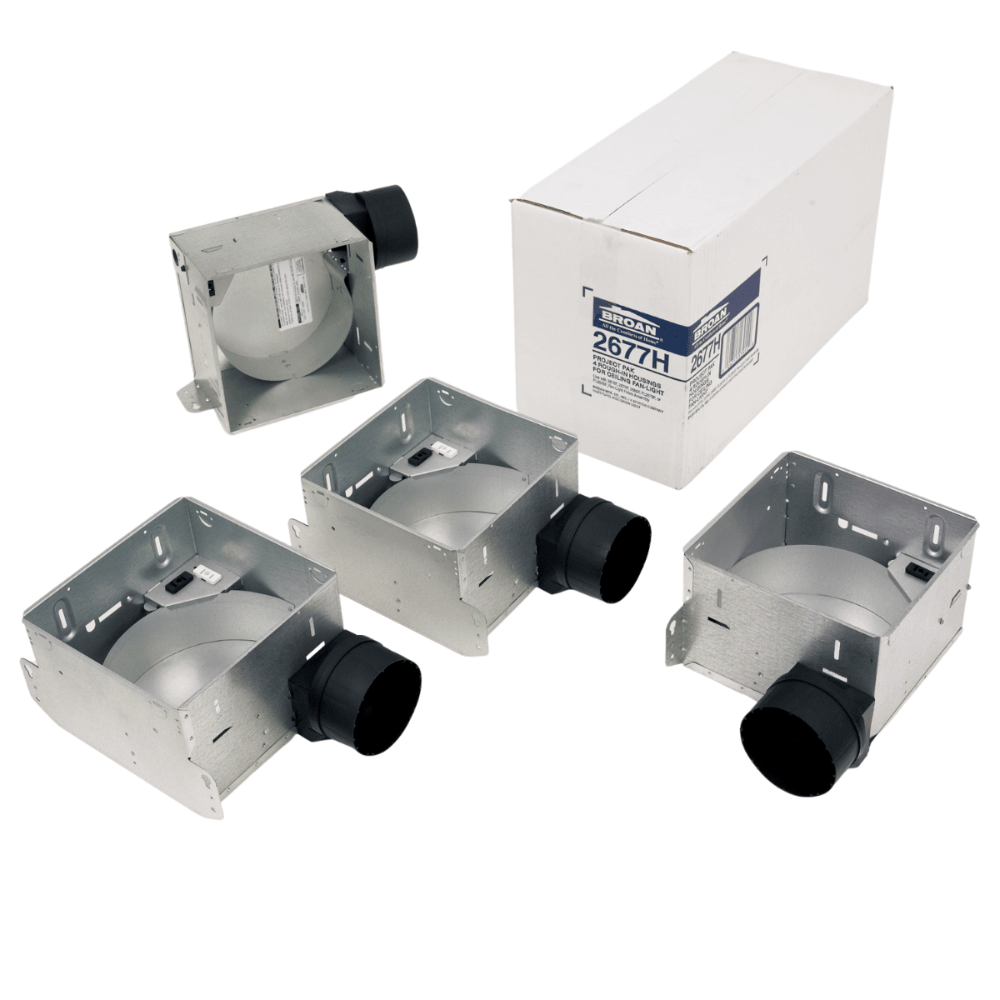 HOUSING PACK, TYPE IC MOUNT - BATHROOM LIGHT/FAN MOUNTING EARS - A&R Supply - Air Conditioning & Refrigeration Wholesaler - BROAN