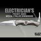 ELECTRICIAN'S POCKET KNIFE W/#2 PHILLIPS