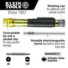 HVAC POCKET SCREWDRIVER, 3-IN-1, PHILLIPS, SLOTTED, SCHRADER BITS - A&R Supply - Air Conditioning & Refrigeration Wholesaler - KLEIN TOOLS