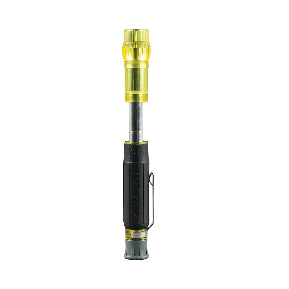 HVAC POCKET SCREWDRIVER, 3-IN-1, PHILLIPS, SLOTTED, SCHRADER BITS - A&R Supply - Air Conditioning & Refrigeration Wholesaler - KLEIN TOOLS