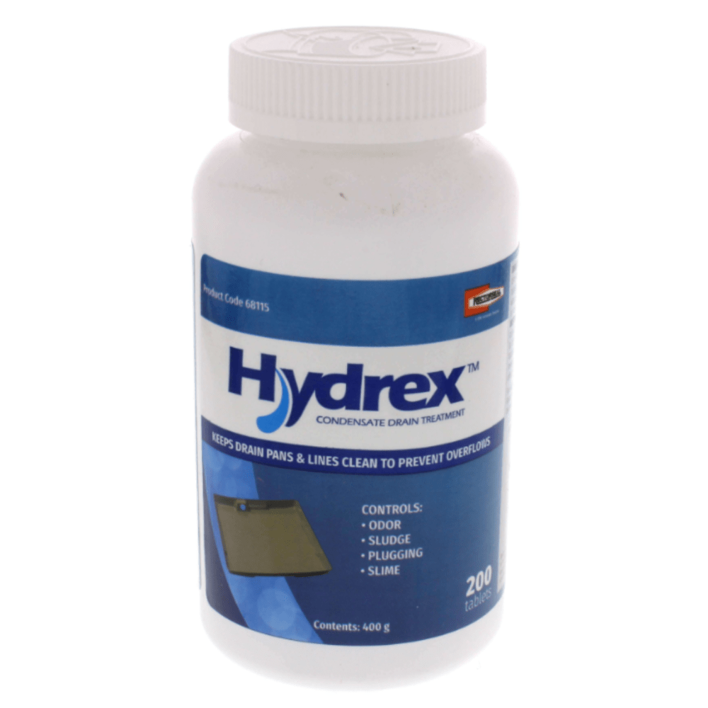 HYDREX A/C TREATMENT TABLET (200 TABLET BOTTLE) - A&R Supply - Air Conditioning & Refrigeration Wholesaler - RECTORSEAL