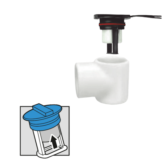 L FITTING ELBOW SEALED SWITCH WITH 6FT OF 18AWG LEAD WIRE - A&R Supply - Air Conditioning & Refrigeration Wholesaler - HERCULES