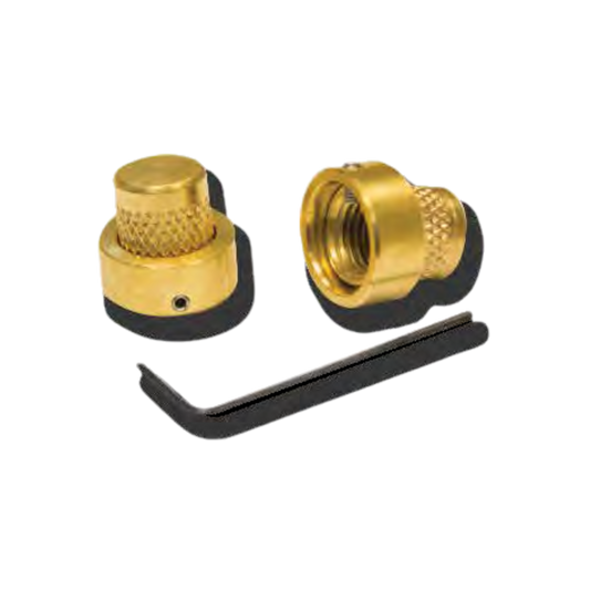 ACCESS PORT REFRIGERANT LOCKING CAP 1/4" 2 PACK